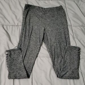 No Boundaries Charcoal Gray Leggings